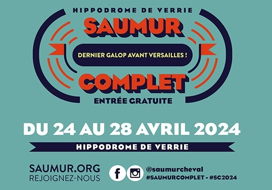 A CHEVAL au Saumur Complet 2024 !