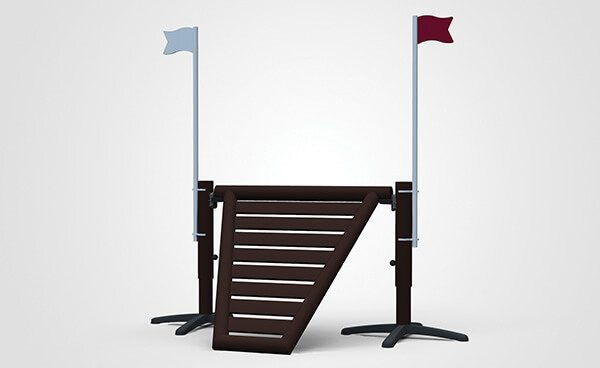 Obstacle de cross pointe V 1.20m